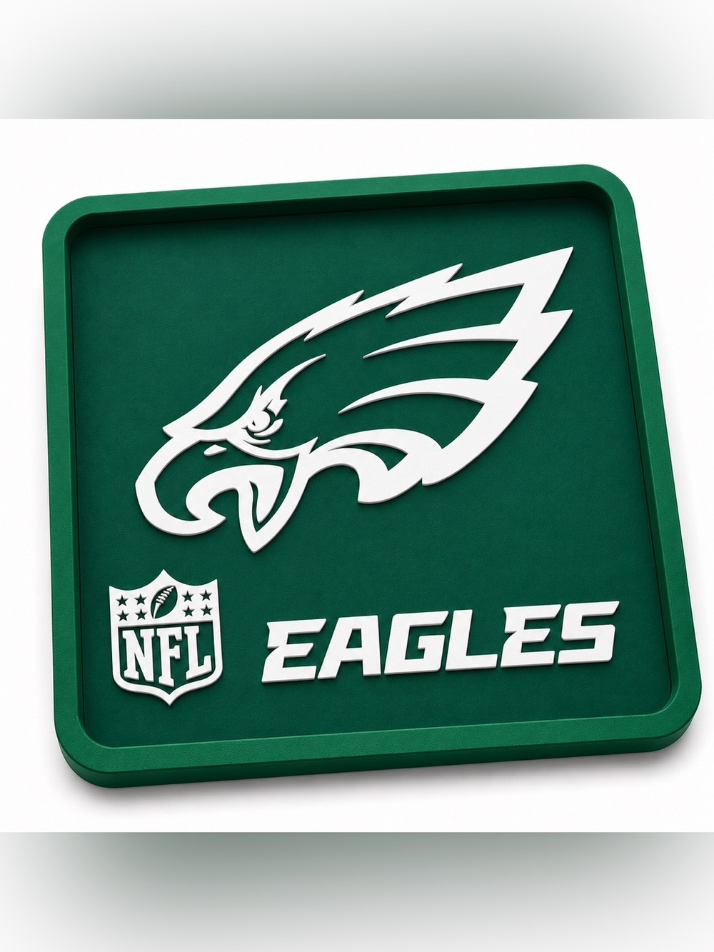 Philadelphia Eagles NFL Pocket Dump Tray - For Keys, Wallet, Money, Etc